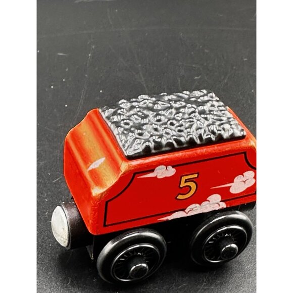 Thomas Wooden Railway 2012 Roll And Whistle James Tender Only Mattel READ - Picture 2 of 7